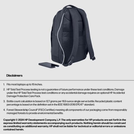 HP Classic 16 Evday Odyssey Gray - Sleek, Stylish & Perfect for Everyday Use - 0198122601967